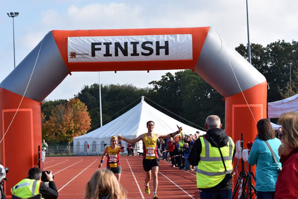 Finish Line Abingdon Marathon