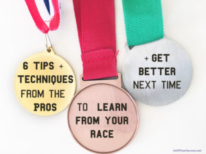 learn from the pros to improve your race