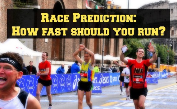 Predict how fast to run a race
