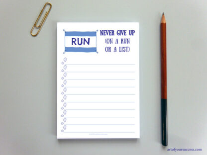 To do list for runners