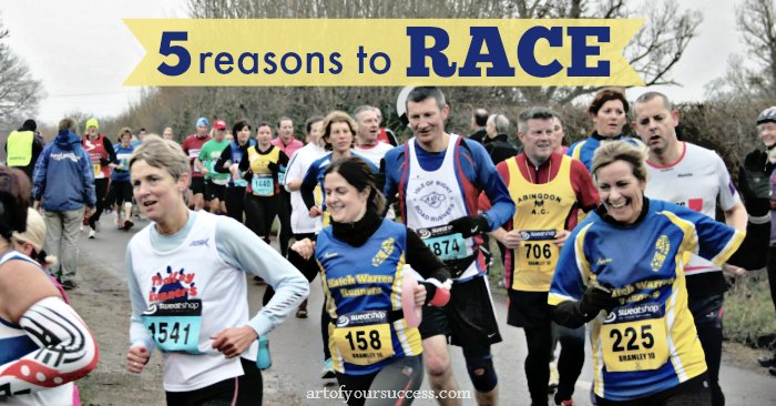 reasons to race, why race, run, tri, bike