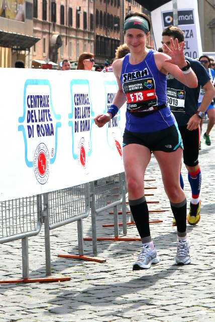 Sarah Rome Marathon
