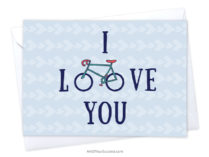 Bike Love card