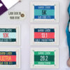 Good Luck cards for runners