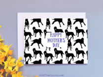 Dog Mother's Day Card