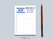 Runners' Notepads
