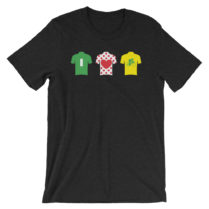 Heart cycling TdF t shirt