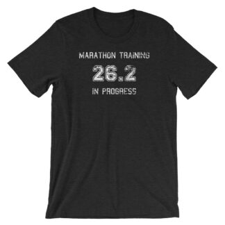 Marathon Training In Progress, Vintage Look T Shirt