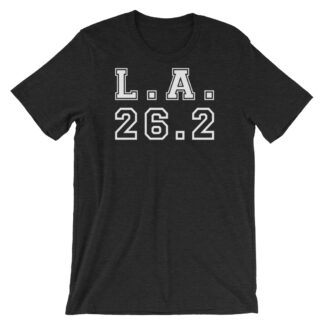 LA Los Angeles marathon t shirt