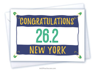 Congratulations New York card