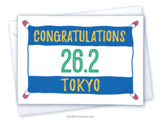 Congratulations Tokyo card