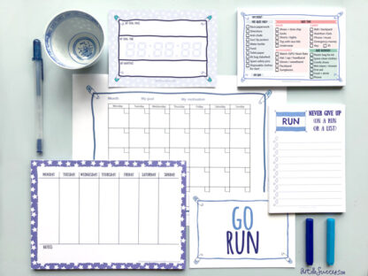 planning and organisation for runner