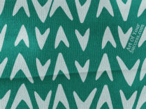 Aqua Menthe face covering design