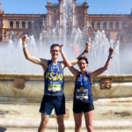 Sarah Dudgeon Seville Marathon Finish 2020