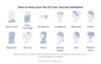 how to wear multifunctional headwear by ArtOfYourSuccess.com