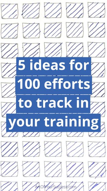 + a bonus idea for today - use it to tick off the 💯 days left from now til Xmas 😮

5 ideas for 100 events to track

1. Hours training
2. Miles / KM training
3. S&C sessions done
4. Days active
5. Marathons?! 100 in one year?!

🙏 With thanks to everyone who shared their 100 tracker pics from their AOYS journals