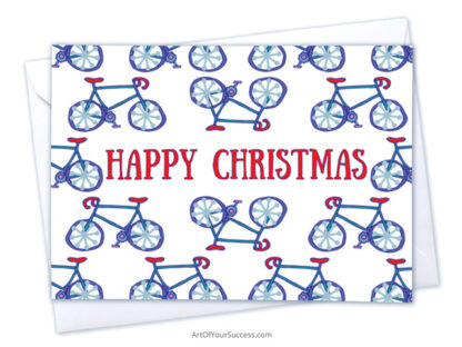 Bike Christmas Card