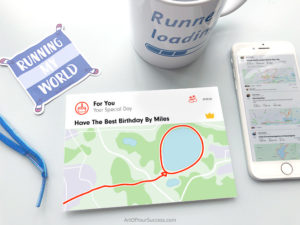 Birthday strava art Birthday Card - Art Of Your Success