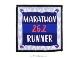 Marathon runner patch