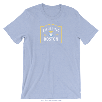 Boston Marathon Sign T Shirt