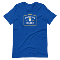 Boston Marathon Sign T Shirt