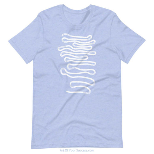 Switchback hairpins cyclist t shirt
