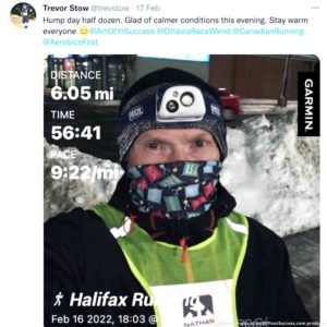 Running bibs neck tube scarf customer photo