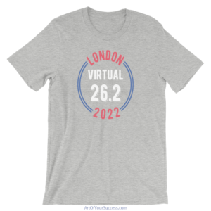 London Virtual Marathon 2022 T shirt