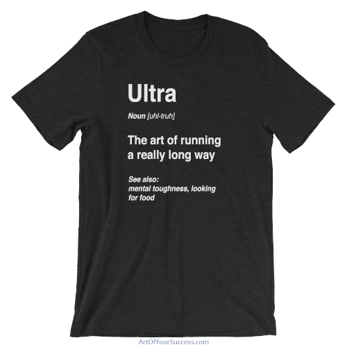 Ultra runner definition t shirt