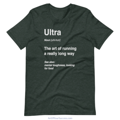 Ultra runner definition t shirt