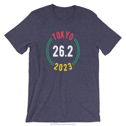 Tokyo 2023 marathon t shirt