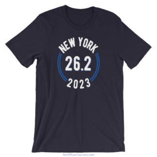 New York 2023 marathon t shirt