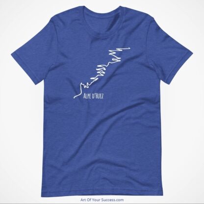 Alpe dHuez-t-shirt-heather-true-royal-blue