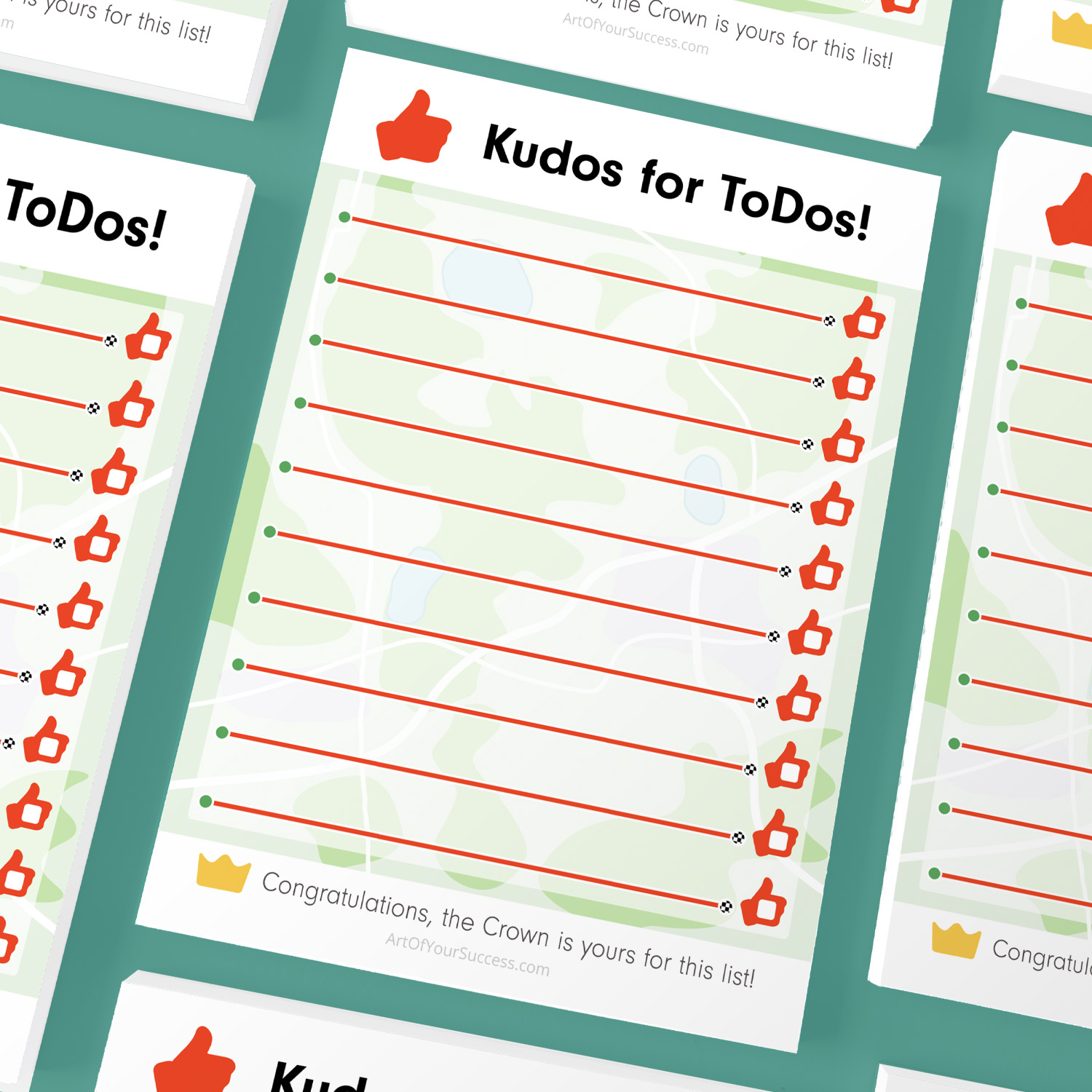 Kudos for ToDos notepads