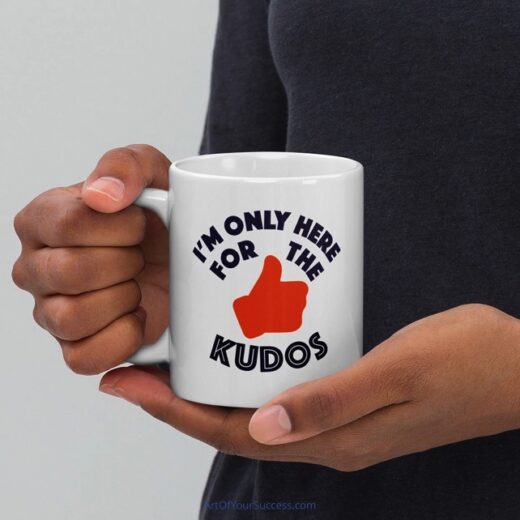 Only here for the kudos mug, held for scale