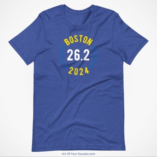 Boston 2024 26.2 t shirt