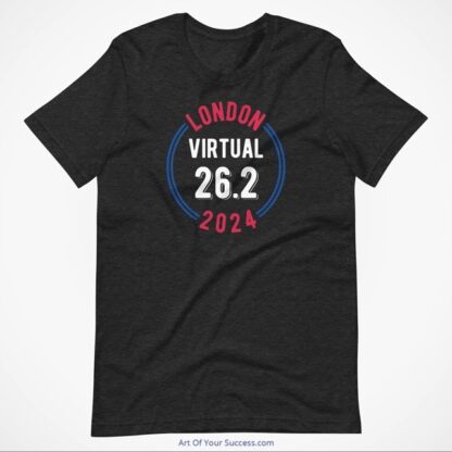 London Virtual Marathon 2024 t shirt