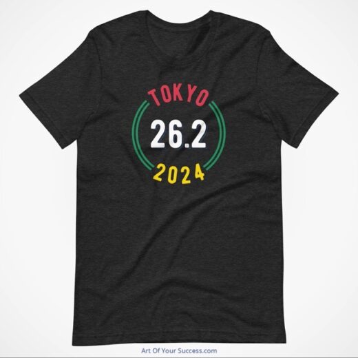 Tokyo 2024 26.2 t shirt