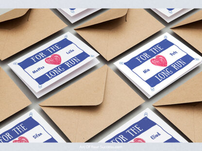 Personalised for the Long Run card - Image 4